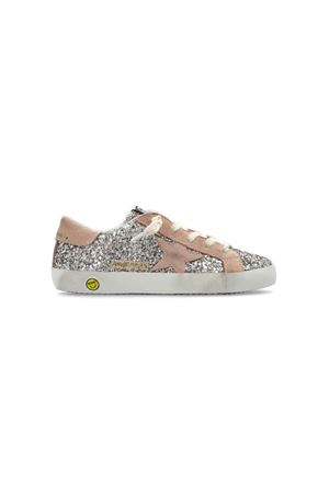 beige leather sneakers GOLDEN GOOSE KIDS | GYF00101F00606255603